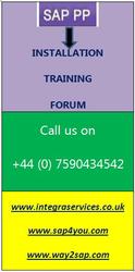 SAP PP Installation and SAP PP Online Training