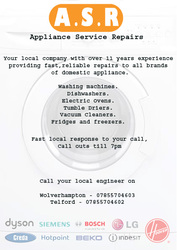 A.S.R  Appliance Repair