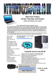 Late Night and Weekend Computer Services
