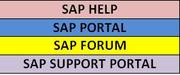 SAP Help | SAP Portal | SAP Forum | SAP Support Portal | SAP Forum