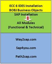 BOBJ Business Objects 3.1| BW 7.0 | SEM 6.0 | IS Oil and GAS 6.0 IDES|