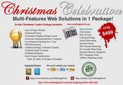 Christmas Offer Web Design Domain,  Hosting & Extra Features