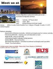 Migration Australia Seminar