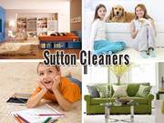 Professional carpet cleaning in Sutton