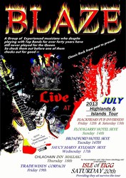 BLAZE classic rock concert