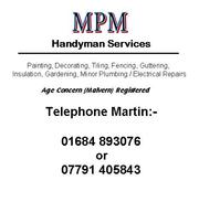 Malvern based Handyman - MPM Handyman Services
