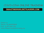 CISCO-CCNA ONLINE TRAINING | CISCO-CCNA Online Training in USA,  UK.