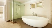 Electric Work for Bathrooms by Tub Bathroom