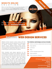 Fashion Website Design