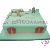 Baby Feet Cake 