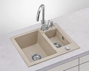 Buy Best Granite sink Durato 2.5 (beige) + Tap Lugio - Lavello Ltd