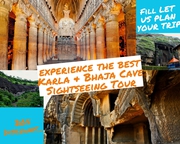 Day trip to Karla & Bhaja Caves Sightseeing Tour