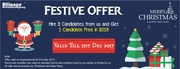 Alliance Recruitment Agency Christmas and New Year Offers