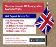 A Y & J Solicitors – Best Immigration Solicitors in London