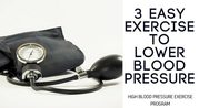  High Blood Pressure Exercise Program