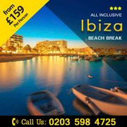 Offer Starts from £159 pp on Ibiza Beach Break save up to 44% 