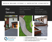 RESIN BOUND STONE & IMPRINTED CONCRETE