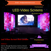 Get LED Video Screen Hire London for Events