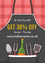 Reserve a Table & Get 30% Discount @ Indian Room