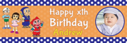 Get personalised banner for birthday parties