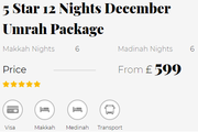 December Umrah Packages