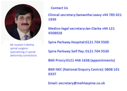 Mehta Spine - Spinal Deformity Surgeons UK - Official Blog - Latest Up