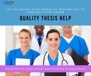 Quality Thesis Help at the Affordable Price