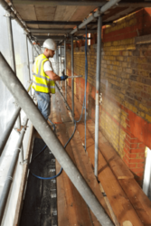 Brick wall cleaning services in Essex