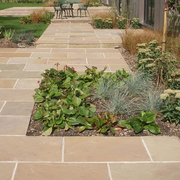 Most Popular Patio Slabs-Raj Green Indian Sandstone 900 X 600