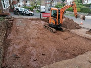 mini and micro digger hire with driver