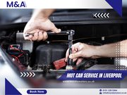 MOT Car Service in Liverpool - M and A Motors