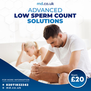 Advanced Low Sperm Count Solutions from £20