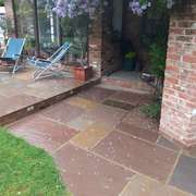 Raj Blend Indian Sandstone Paving Slabs - 18mm Calibrated Patio