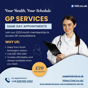 Your Health,  Your Schedule – Private GP in South Kensington