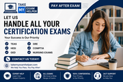 Let us HANDLE ALL YOUR CERTIFICATION EXAMS