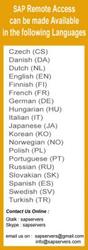 SAP Remote Access Worldwide