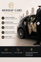 MohSaf Cars – Chauffeur in Bristol | Airport Transfers & Private Trave
