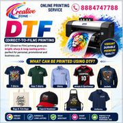 DTF Printing for | T-Shirts Printing Rs. 50/- Mug Printing 50/- | Bra