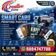 Plastic ID card Rs. 15/- | Visiting Card, Pamphlet & Flyer Printing –